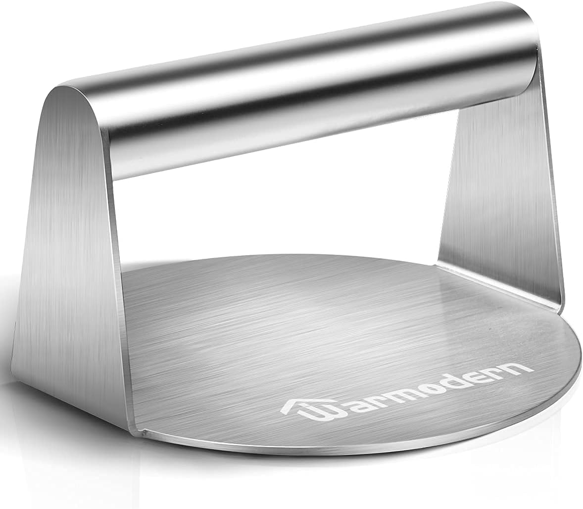 Presse à Hamburger, Round Presse à Galettes Antiadhésive en Acier Inoxydable, Ensemble De Presse à Hamburger pour De Délicieux Hamburgers, Galettes, Barbecue ronde