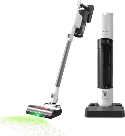 Pure One Station 5 Plus Aspirateur sans-Fil Intelligent avec Base Automatique à Poussière de 2,5L, Auto-Nettoyage Complet, Aspiration de 175W, Technologie ZeroTangle, Capteur Intelligent iLoop