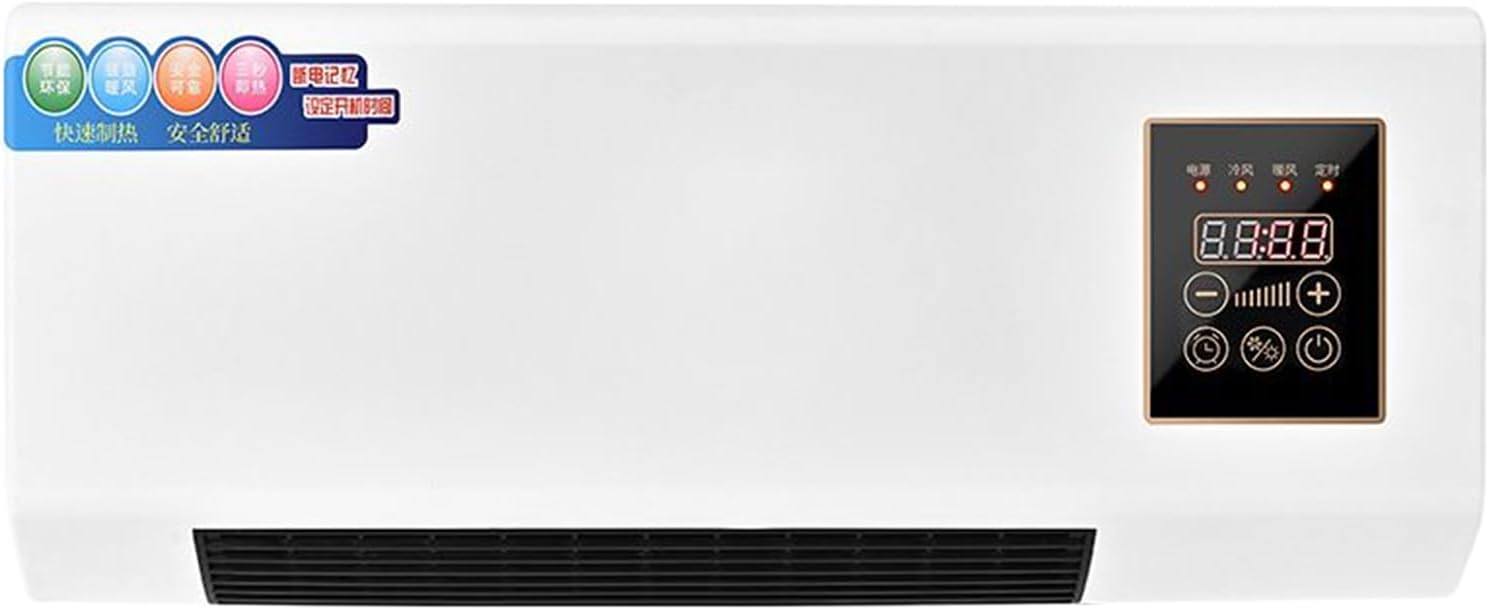 Climatiseur sans conduit - 18000 BTU Mini Split AC/CHAUX, 20 SYSTÈME D'ONVERTER SEER2 - Unité murale avec contrôle WiFi, économie d'énergie, opération silencieuse, kit d'installation complet, 208-23