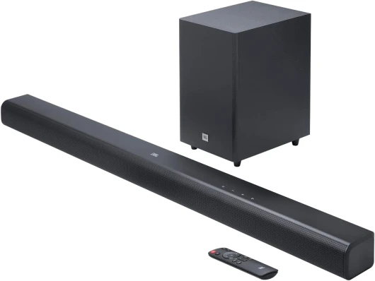 Cinema SB 550, Barre de son 3.1 canaux avec caisson de basses intégré, connexion HDMI ARC, Dolby Audio, Bluetooth intégré, design compact, 250 W, noir, Prise européenne (Type C)