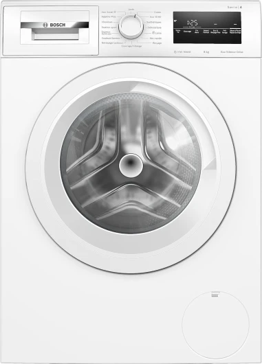 Bosch WAN28258FR, Série 4, Lave linge hublot, 8 kg, 1400 trs/min, Blanc 8 kg Série 4 Nouveau 1400 trs/min