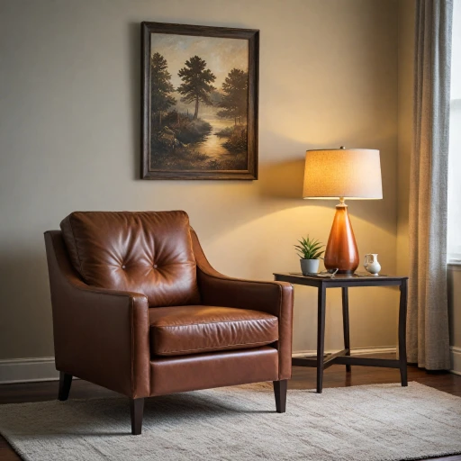 Choisir le fauteuil en cuir marron idéal pour votre intérieur