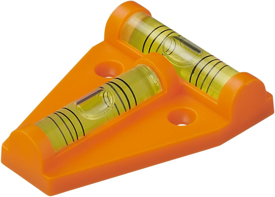 ProPlus 341215 Niveau Nivelette Triangle avec Aimant,Orange