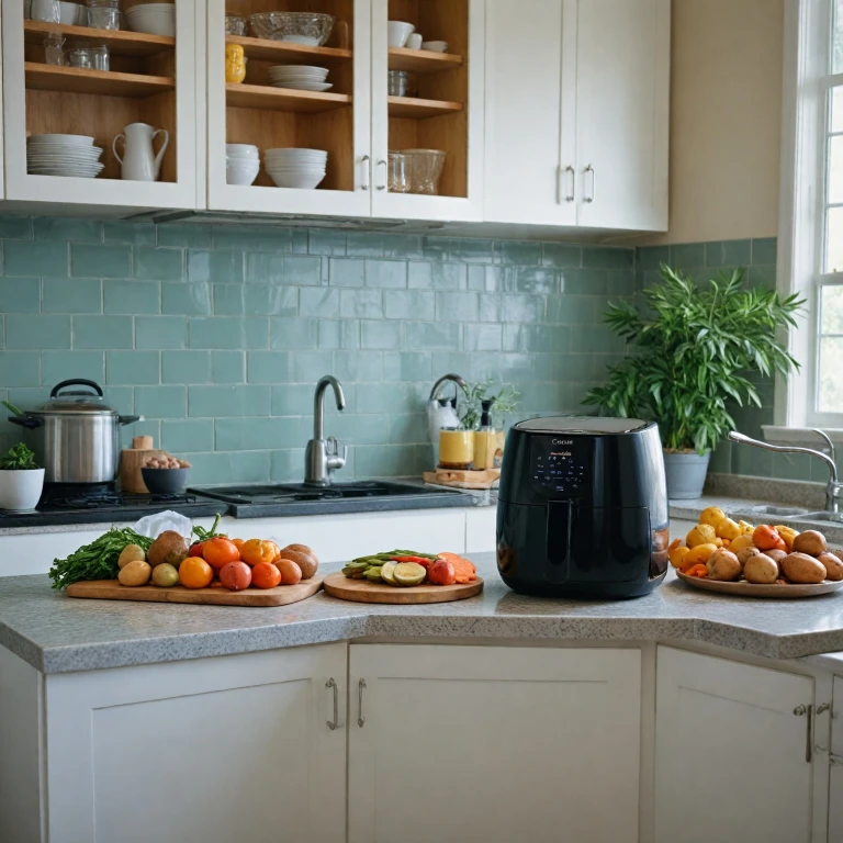 Optimisez votre cuisine avec la friteuse à air Ninja de 9,5 litres