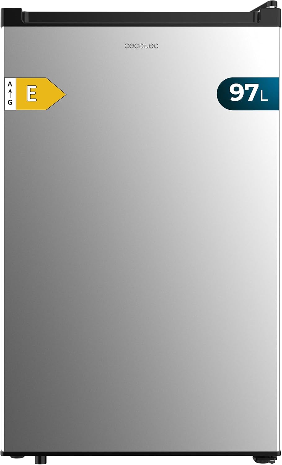 Congélateur Armoire 97 L Bolero CoolMarket TF 97 Inox - Classe énergétique E, Design compact, Porte réversible, 3 tiroirs, Dimensions 55,1 x 57,5 x 83,5 cm, Couleur inox Inox Capacité 97 L