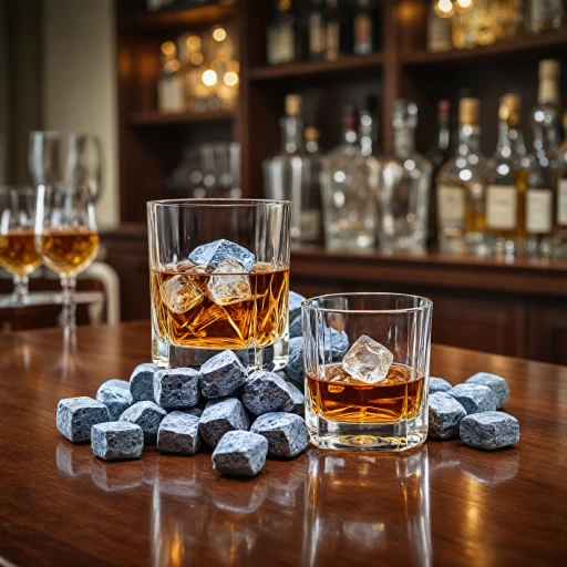 Les glaçons en pierre : une alternative élégante pour vos boissons