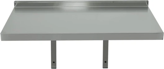 Étagère Murale INOX Tablette Flottante Fixes Rangement Cuisine Etagère Décorative pour Chambre, Salon, Restaurant, Couloir (80 x 30 cm)