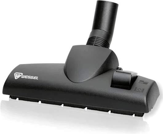 Brosse aspirateur Embout aspirateur Universel 35/32 mm Silencieux et écoénergétique pour sols durs Tapis et moquettes Compatible Rowenta Miele Bosch Eureka Kärcher 32/35mm