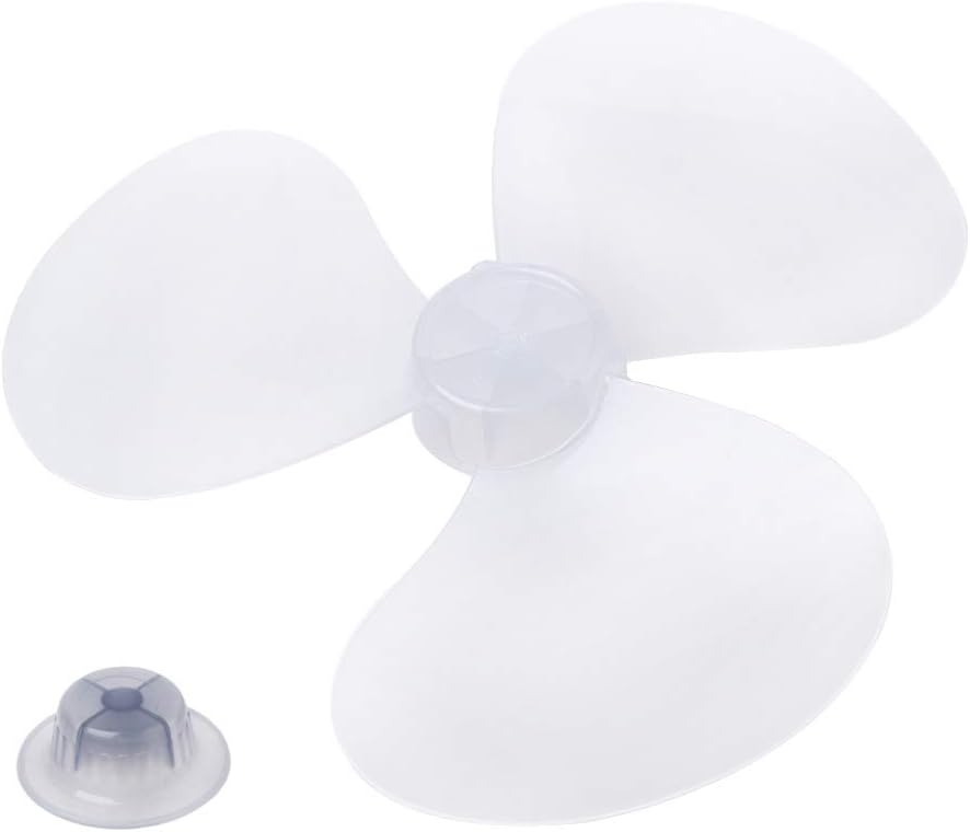 Ocobudbxw Grande Lame de Ventilateur en Plastique de Vent 3 Feuilles pour Midea et Autres Ventilateurs de 16 Pouces 400 mm