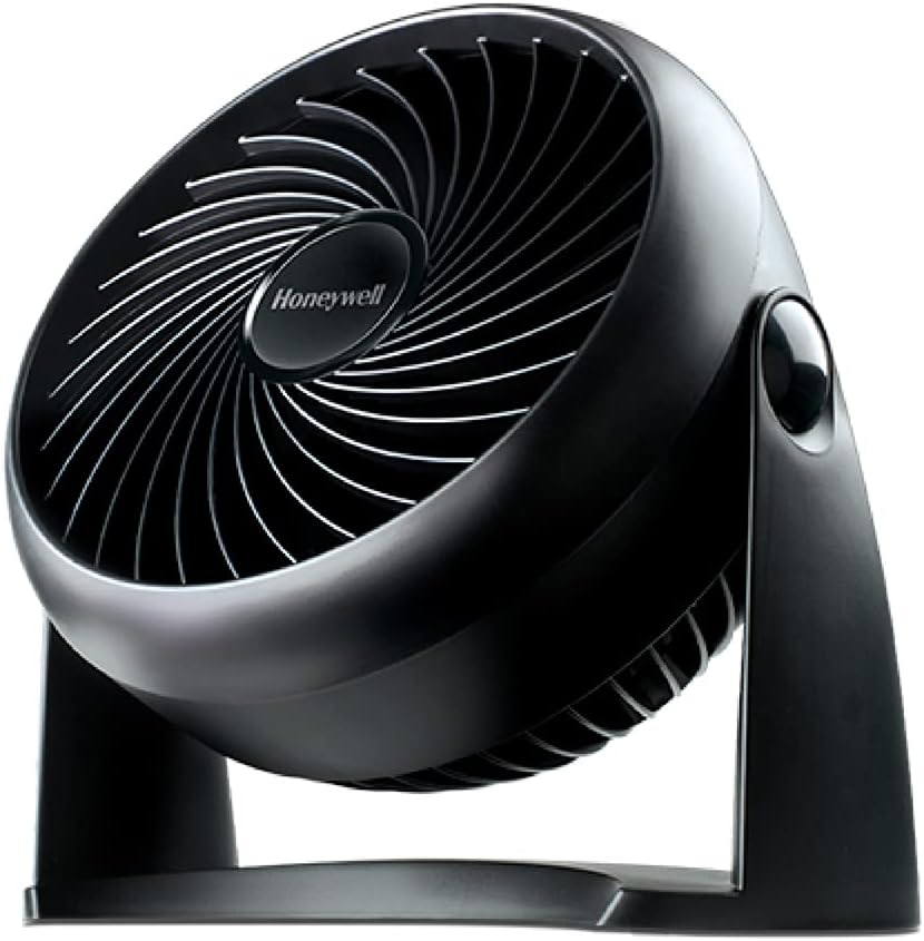 Ventilateur TurboForce Power (fonctionnement silencieux pour rafraîchissement, inclinaison variable à 90°, 3 vitesses, option de fixation murale, ventilateur de table) HT900