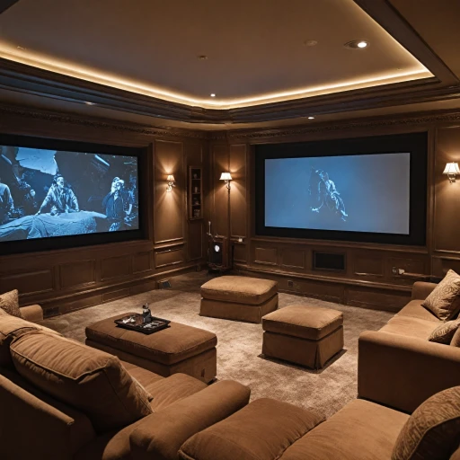 Optimisez votre expérience cinéma à domicile avec un écran de projection motorisé