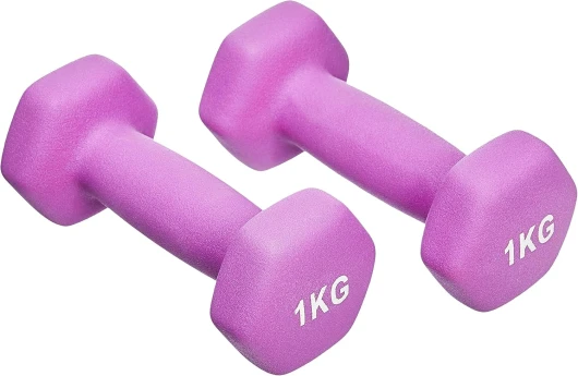 Paire d'haltères en néoprène 1 kg Unique
