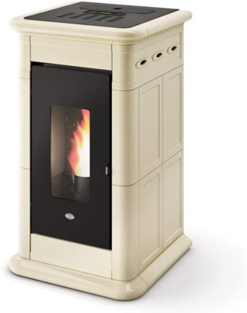 Eva Calor Poêle à granulés Hydro Venere 13 KW Crème - 9016004600