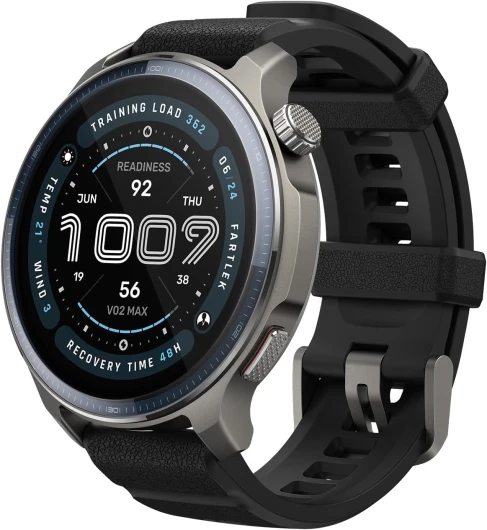 Balance 2 Montre Connectée Homme 47mm, GPS, NFC, Écran AMOLED 1,5" en Verre Saphir, Autonomie 21J, 170 Modes Sport, Hyrox, Golf, Suivi Cardio & Sommeil, Smartwatch pour Android et iPhone