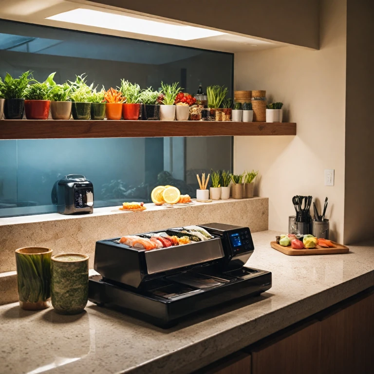 Optimisez votre cuisine avec une machine à sushi