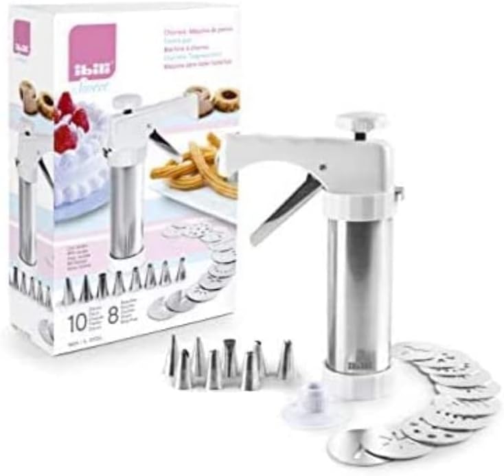 IBILI 769500 Machine à churros Blanc 12 x 25 x 12 cm