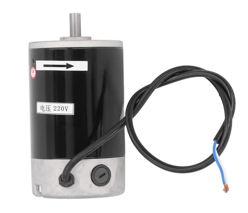 NICCOO Mini Moteur de Tour, Moteur Electrique 220v 550w 6000RPM/m, Haute Vitesse à Couple élevé, Moteur de Remplacement pour Tours équipements de machines