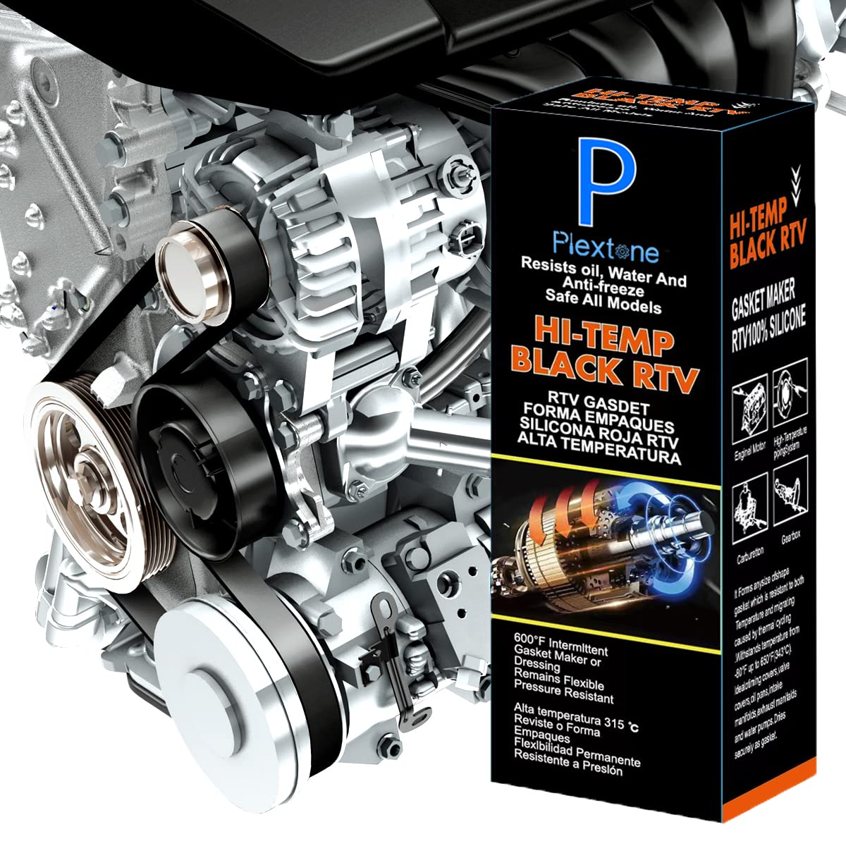 Joint d'étanchéité du Joint de Service du Moteur en Silicone résistant à Haute température de - 80 °F à 600 °F