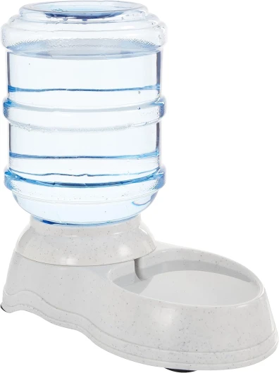 Distributeur d'eau 1 gallons pour Chiens et chats, 3.8 litres, Petite taille, Transparent Distributeur d'eau Petite taille