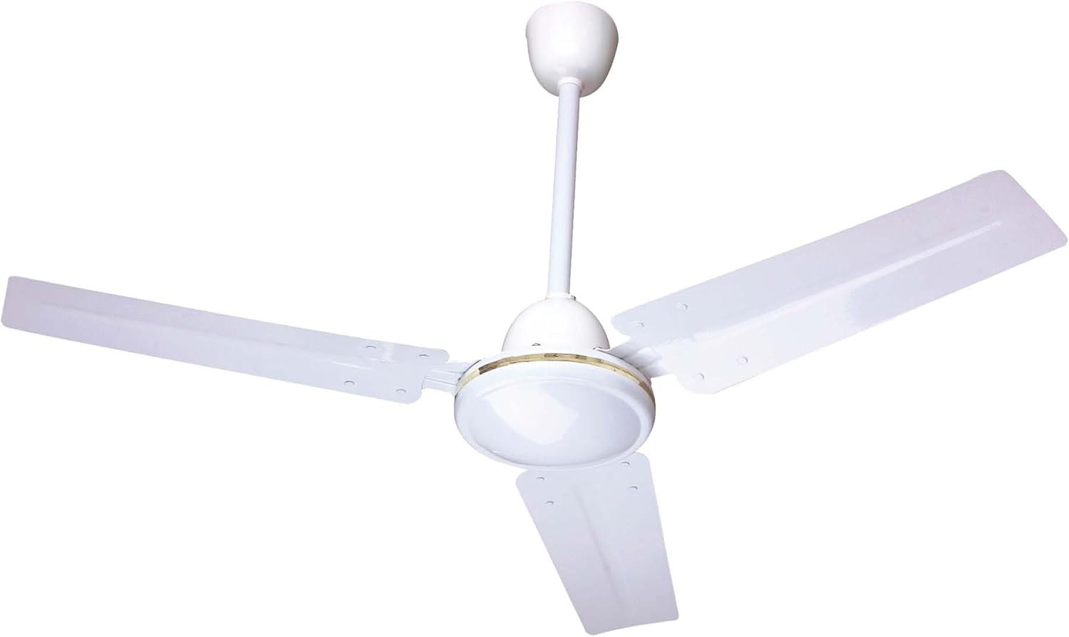 ARDES - AR5A90 Ventilateur de plafond sans Lumière 3 pales - ventilateur de plafond avec pales métalliques - ventilateur 3 vitesses, commande murale et diamètre 90 cm - Ventilateur 100 % Made in Italy Sans lumière 90 cm Diametro 90 Cm