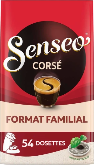 Senseo Café 54 Dosettes Corsé Café 54 unité (Lot de 1)