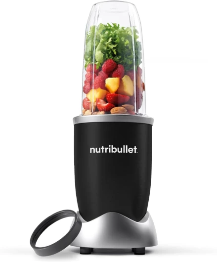Pro 900, Blender Électrique, Hachoir, Blender pour Smoothie, Hachoir Blender Multifonction, Puissance 900 Watts, NB904B, Noir Noir Pack Basique