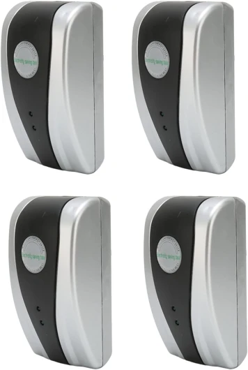 ZLXHDL 4 Paquets D'économie D'énergie, Bo?Te D'économie D'électricité 90-250V 30000W avec Protection Contre Les Surtensions pour Les Appareils Ménagers, Arrêtez Les Watts Et économisez De L'énergie EU Plug
