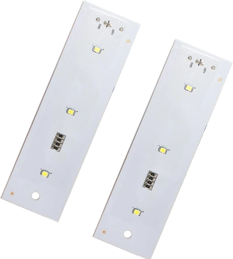 Module d'éclairage LED économe en énergie pour réfrigérateur Texture PCB Idéal pour l'intérieur du réfrigérateur 2 Pièces.