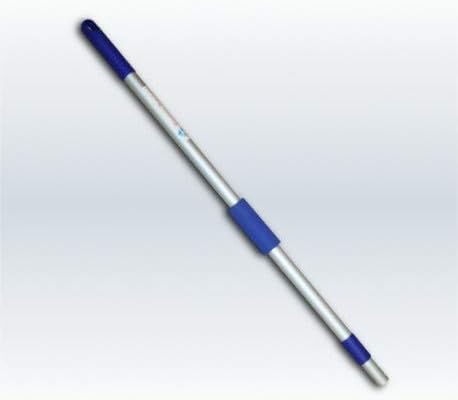 Manche alu télescopique 2x 0.75m avec 2 trous