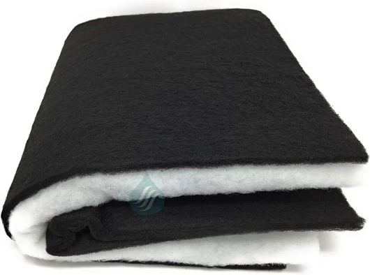 Filtre Universel Pour Hotte Cuisine, Découpable, 57 x 47 cm, Inclut 1 Filtre Anti-Graisse & 1 Filtre Anti-Odeur Charbon Actif, Fabriqué en France, Adaptable par Simple Découpe 1 Filtre Anti-Odeur + 1 Anti-Graisse