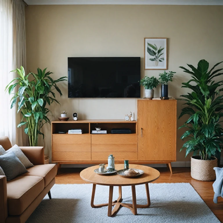 Pourquoi choisir un meuble TV en chêne pour votre salon