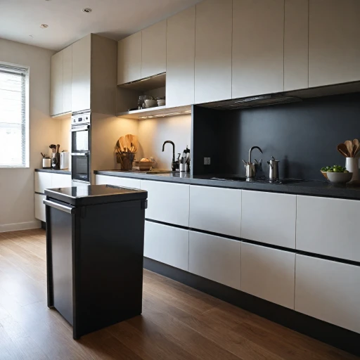 Optimisez votre espace avec une poubelle intégrée dans le meuble de cuisine