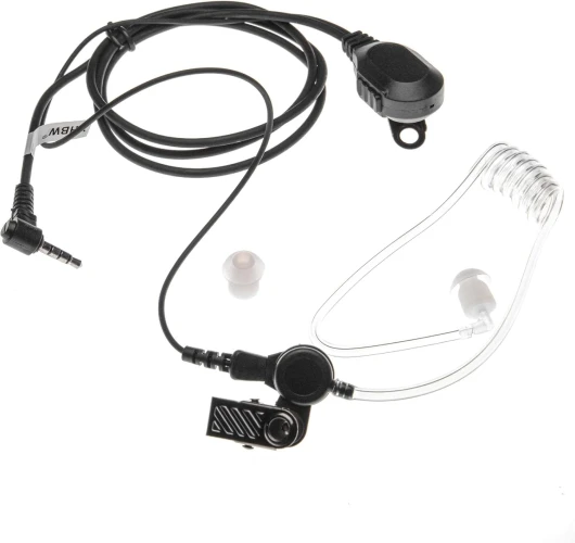 Oreillette Compatible avec Yaesu VX-130, VX-131, VX-150, VX-132, VX-168, VX-180, VX-160 Radio Talkie-walkie avec Microphone Push-to-Talk