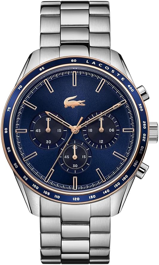 Montre Chronographe à Quartz pour Homme Collection Blue Link Metal