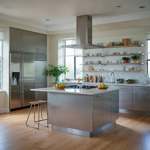 Les avantages des meubles de cuisine en inox
