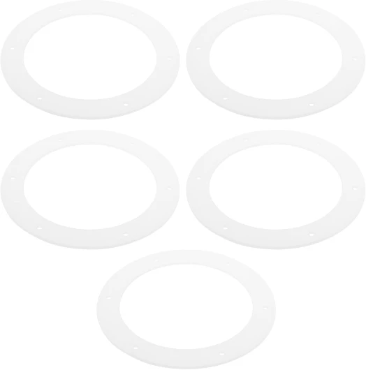 Lot de 5 Joints de Ventilateur d'échappement pour Poêle à Granulés 6" 812-4710 Compatible avec Quadrafire 152,4 X 114 X 3 Mm