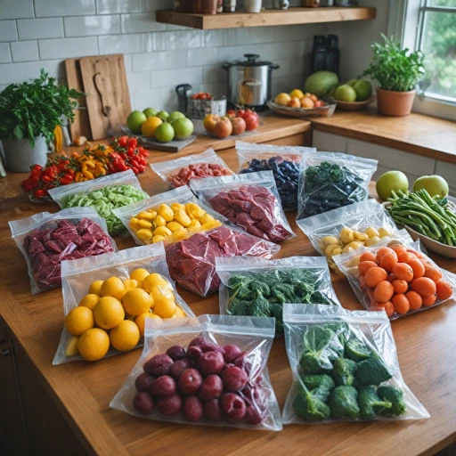 Optimisez la conservation de vos aliments avec les sacs sous vide