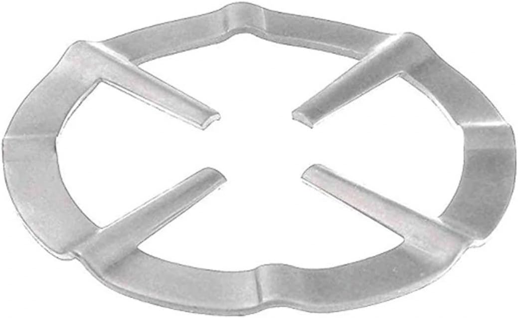 WE-STOCK Réducteur en métal de 13 cm pour cuisinières à gaz - Transformez votre cuisinière pour la moka parfaite !