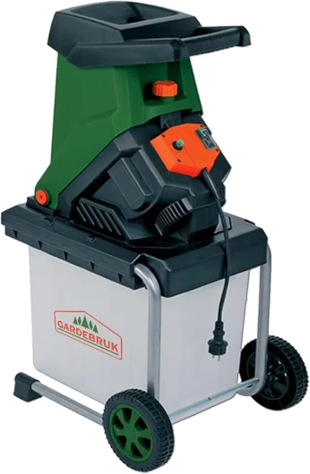 ® Broyeur de végétaux et Branches Couteaux 3100W électrique Branches 40mm bac 50L broyeur de Jardin déchiqueteur Bois