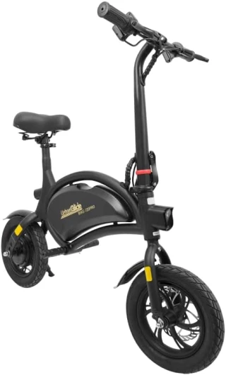 UrbanGlide Draisienne e-Bike 120 Pro - Roues 12'' - 350W - 6Ah - Bequille