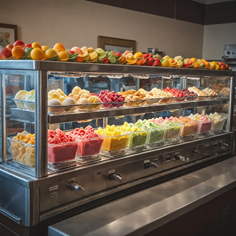 Les secrets d'une machine à glaces à l'italienne