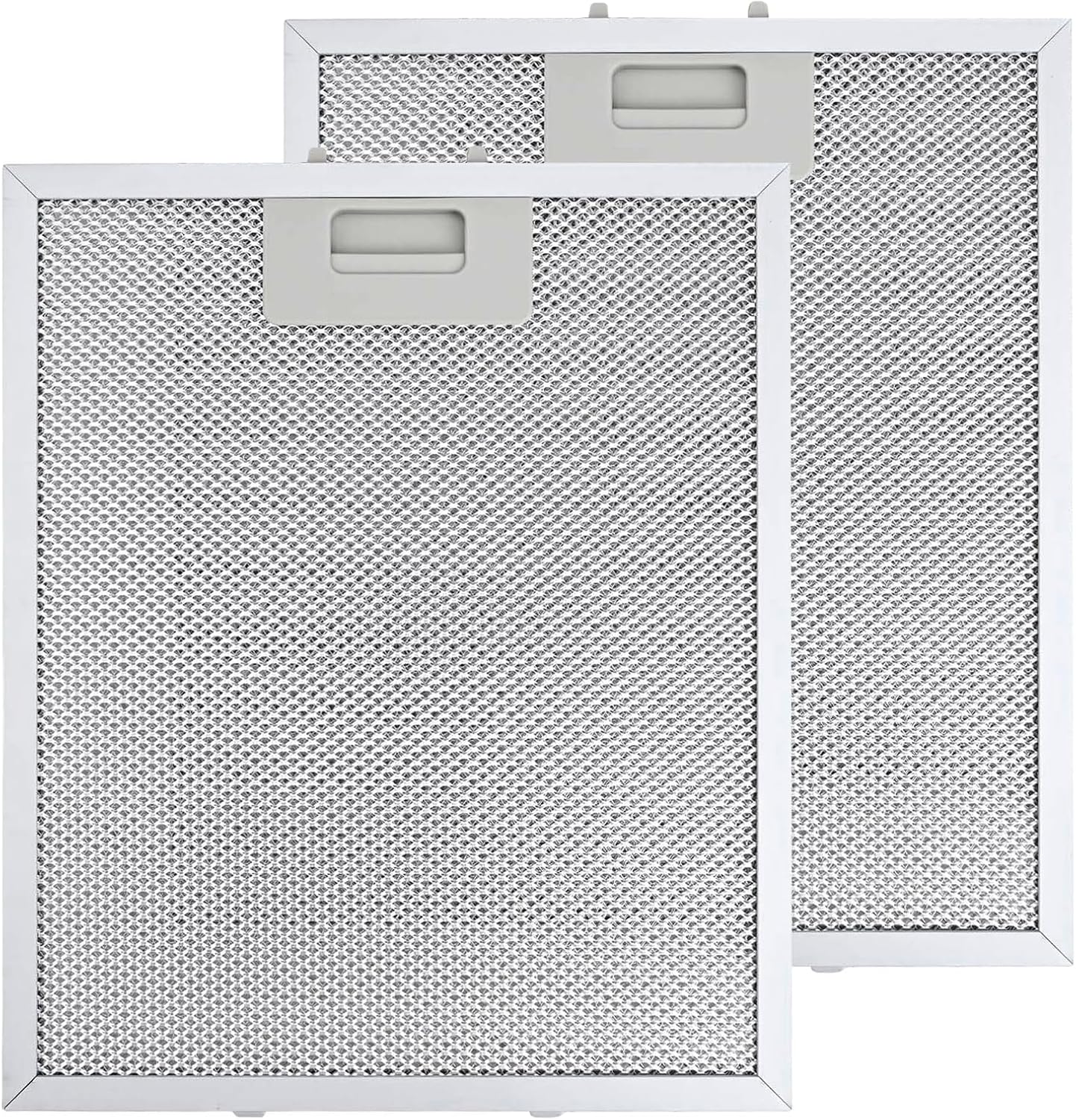 2 pièces 305 x 267 mm Filtre Hotte Aspirante pour Hotte Aspirante AEG Blancs Grande Capacité de Stockage d'huile Résistance aux Hautes Températures Pièce de Rechange 5 Couches 2 pièces(305 x 267 mm)