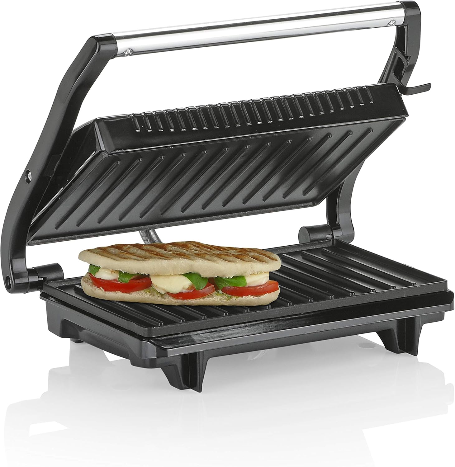 Grille-viande GR-2846 - Surface de cuisson 22,5 x 14 cm - 2 portions à la fois - 700 W