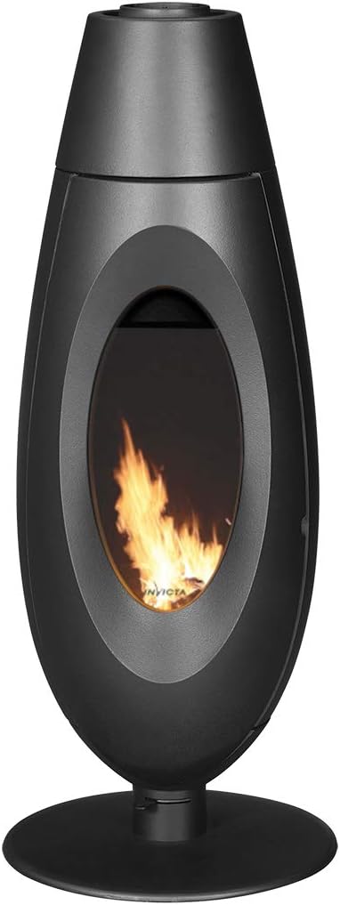 Poêle À Bois Fonte 5kw Anthracite - P614904