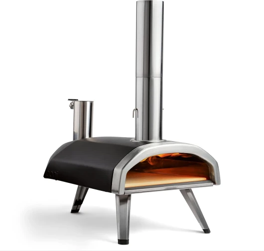 Four a pizza à bois Ooni Fyra 12 - Four a pizza bois d'extérieur - Four pizza portatif - Four à pizza à pellets - Four Ooni