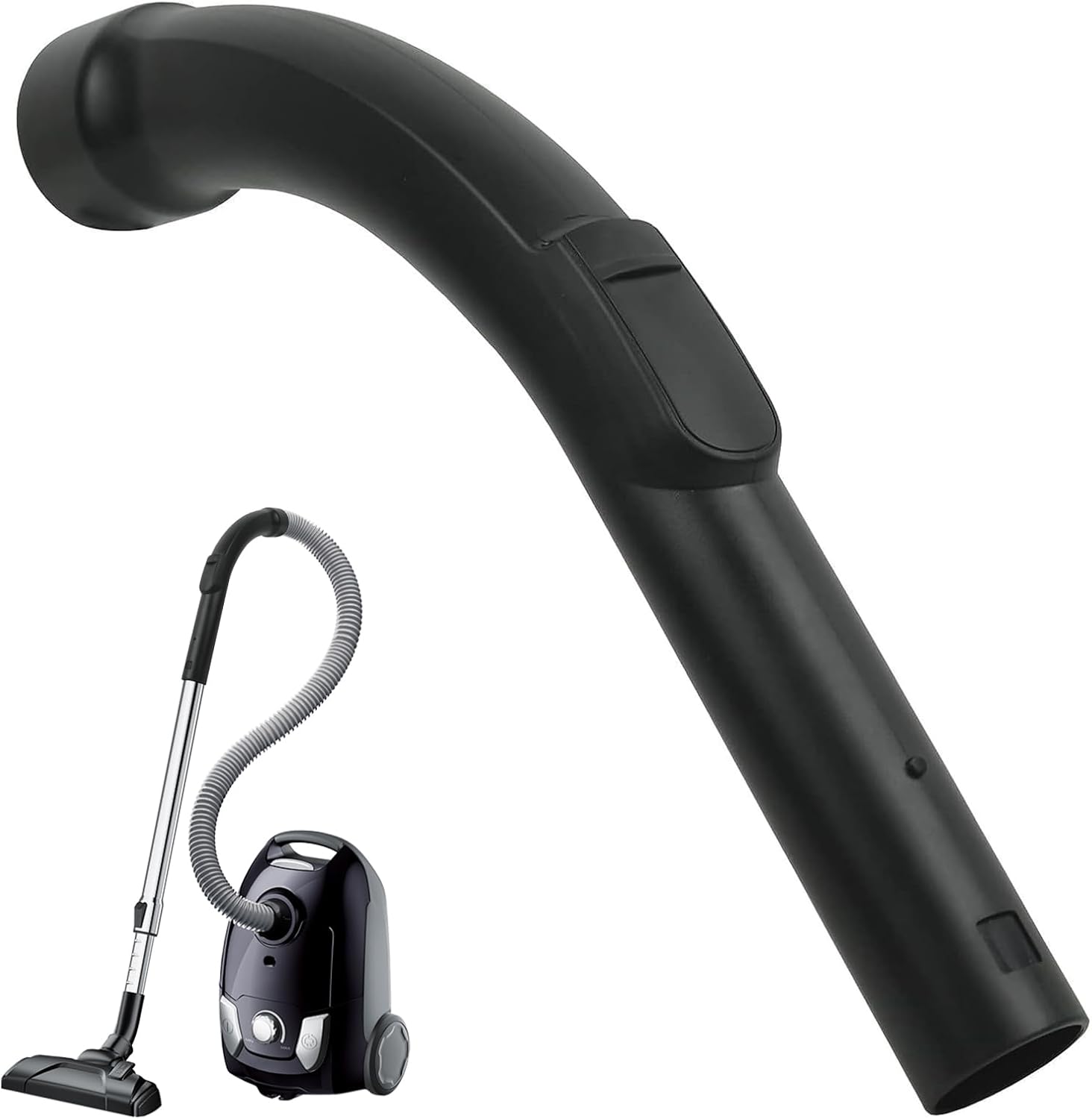 Poignée pour aspirateur Miele - Tube de poignée - 35 mm - Compatible avec les aspirateurs Miele C1, C3, S2, S4, S5, S6, S8, Compact C1-C2, Classic C1, Swing H1, S8000, S6000, S5000, S4000