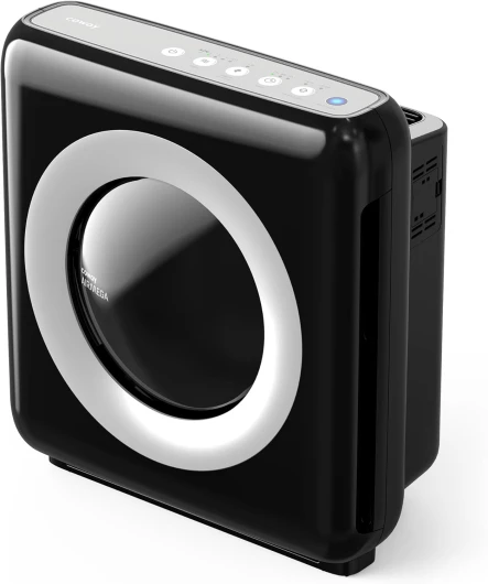 Purificateur d'air Maison, Choix EU Wirecutter, Mode Eco, Ioniseur, Élimine 99,99% Particules Nocives 0,01 µm Allergies, Fumée, Pollen, Animaux Dom, CADR 421m³/H, Ap-1512hh - MIGHTY (Noir) Mighty Black