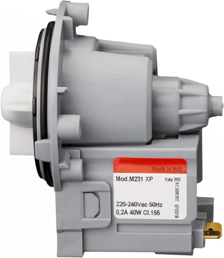 MIRTUX Pompe de vidange universelle magnétique pour différents modèles de machines à laver: LG, Otsein, Samsung, Zanussi, Corberó, Gorenje et Askoll - Modèle M231 - M332 - T2124 - T2107