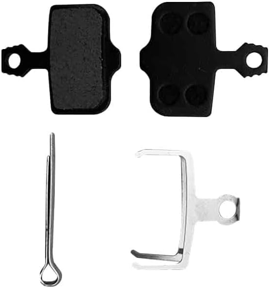 Wattiz Frein Plaquette de frein 2 pièces Noir Résine semi-métallique pour Trottinette Électrique Vsett 10+ Storm Thunder