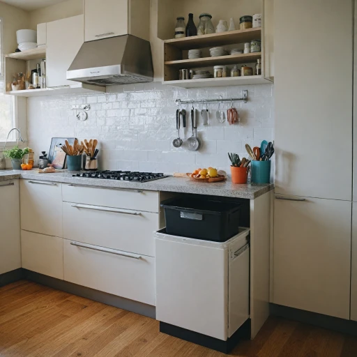 Optimisez votre cuisine avec un porte-poubelle pratique